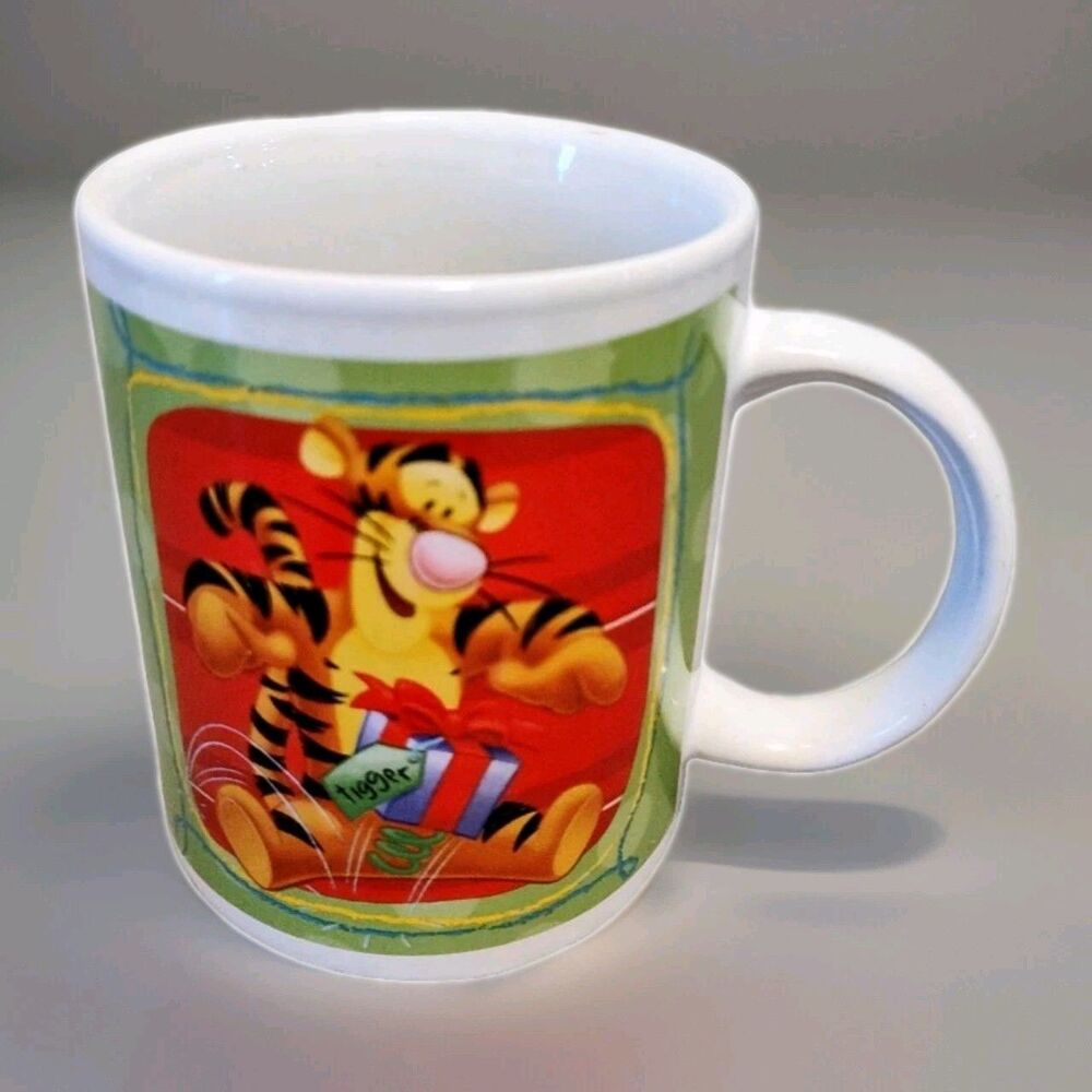 Vintage Disney Winnie the Pooh & Tigger Too Mug A.A. Milne Ceramic 1836FY07